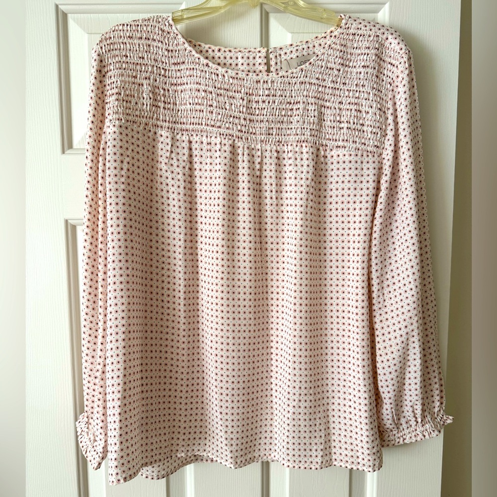 Loft Mini Pink Daisy Blouse